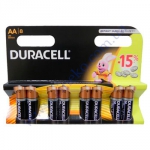 DURACELL Basic AA батарейки алк. 1.5V LR6 8шт Бельгия