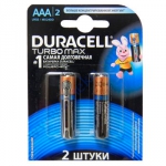 DURACELL TurboMax AAA батарейки алкалиновые 1.5V LR03 2шт Бельги