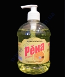 Жидкое мыло PENA 450г лимон с дозатором