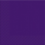 Салфетки 33х33 Марго 20шт темно-фиолетовые