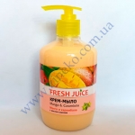 Крем-мыло Fresh Juice манго и карамболь 460г с дозатором
