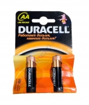DURACELL Basic AA батарейки алкалиновые 1.5V LR6 2шт Бельгия