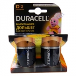 DURAСELL Basic D-бочка бат. алкалиновые 1.5V LR20 2шт Бельгия