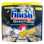 Finish Quantum Ultimate Lemon таблетки 10шт д/посудомоечных маши