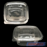 Емкость FT 208-750 с крышкой 750мл 17,5х16,5х5,5см 100шт РЕТ