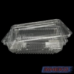 Ємність SL1002Р+кришка(SL1000ВК) 16,2*12*3,5см 500мл 450шт