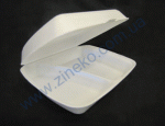 Ланч-бокс 24*20,5*8см 2 дел. 250шт