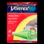 Губки-салфетки Vortex 18*20см 5шт 18402900,-903