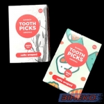 Зубочистки 1000шт бамбук инд. цел. уп. ( К-Tooth Picks)