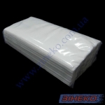 Салфетки 10*21 (2*150шт) 2сл. косметические в п/эт. белые (8*3/я